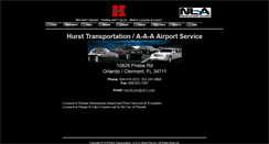 Desktop Screenshot of hurstlimo.com